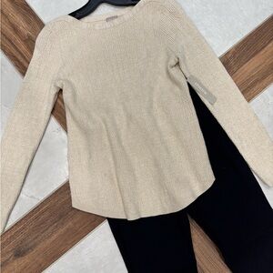 Chico's Textured Knit in Cream